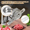 3 Pieces Meat Grinder Accessories, Shortbread Cookie Press Accessories, Stainless