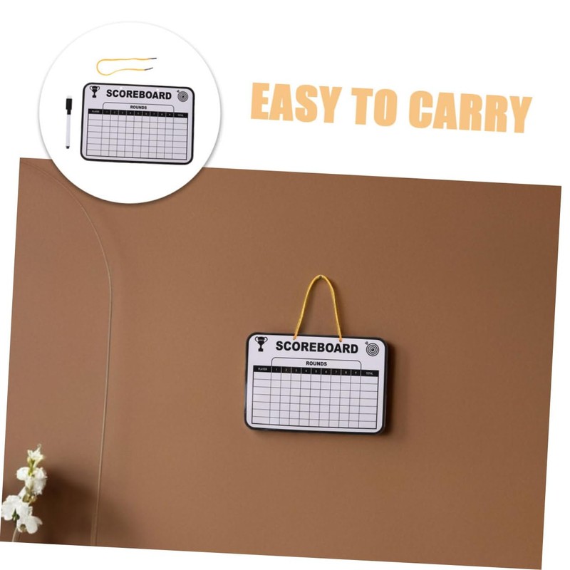 Gogogmee 2pcs Golf Scoreboard with Dry Erase Surface: Writable Erasable