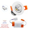 2Inch LED Recessed Ceiling Light, 3W Dimmable LED Downlight, Natural