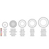 Villeroy & Boch 14-8658-2640 Salad Plate, Multi-Colour, White