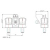 Dura Faucet DF-SA110S-BQ RV Tub & Shower Faucet Valve Diverter