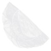 SHOWERORO Flannel Backing Round Tablecloth Elastic Table Cover for Home