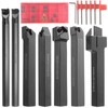 Hancaner 1/2'' 12mm Indexable Lathe Turning Tool 21Pcs Kit- 7Pcs