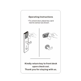 Hotel Motel RFID Key Card (Pack of 200) Compatible KABA ONITY MIWA SECURELOX