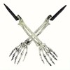 Halloween Skeleton Yard Decoration – 5-Piece Skull & Bone Ground