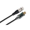 Hosa UXA-110 TRACKLINK Microphone USB Interface - XLR3F to USB