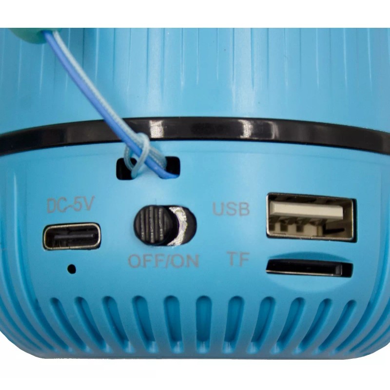 Maíz 3pzs Bocina Bluetooth Inalambrica Recargable Usb Portatil