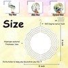 Aribrnten 6PCS Sublimation Wind Spinner Blanks 3D Double Sided Sublimation