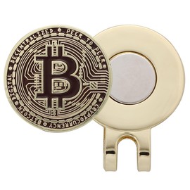 Don Flyee Golf Marker Magnet Cryptocurrency Alloy Hat Clip E0017