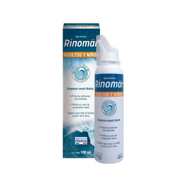 Rinomar Agua De Mar Isotónica Nariz Limpieza Nasal
