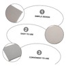 LALAFINA Sponge Mat Heat Press Pad High Temperature Resistant Reusable