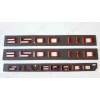 GM Auto Black Red Doors 3500HD Rear Silverado Hood Duramax