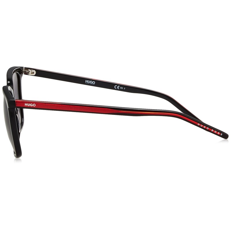 HUGO Men's Hg 1027/S Sunglasses, Oit/IR Black Red