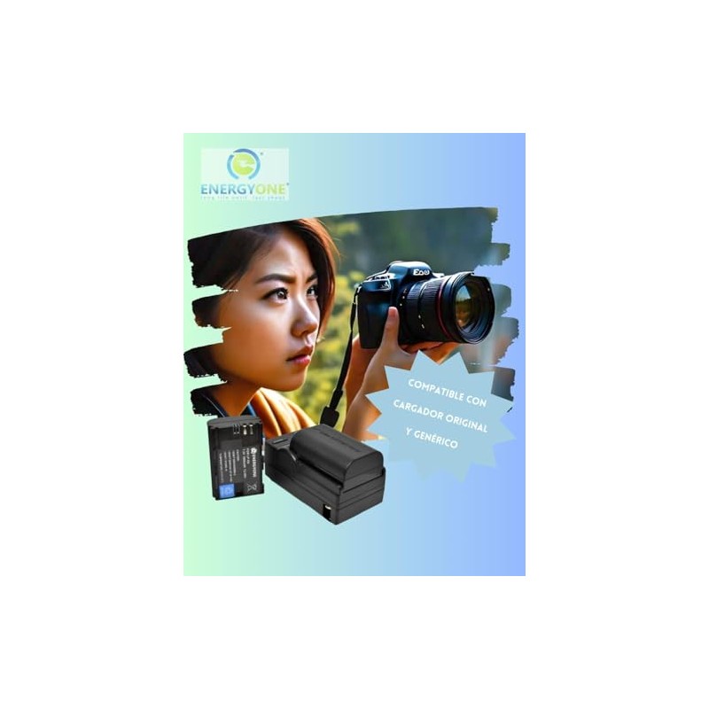 FRASA Bateria LP-E6 para Camara fotografica Canon. Compatible con Modelos: