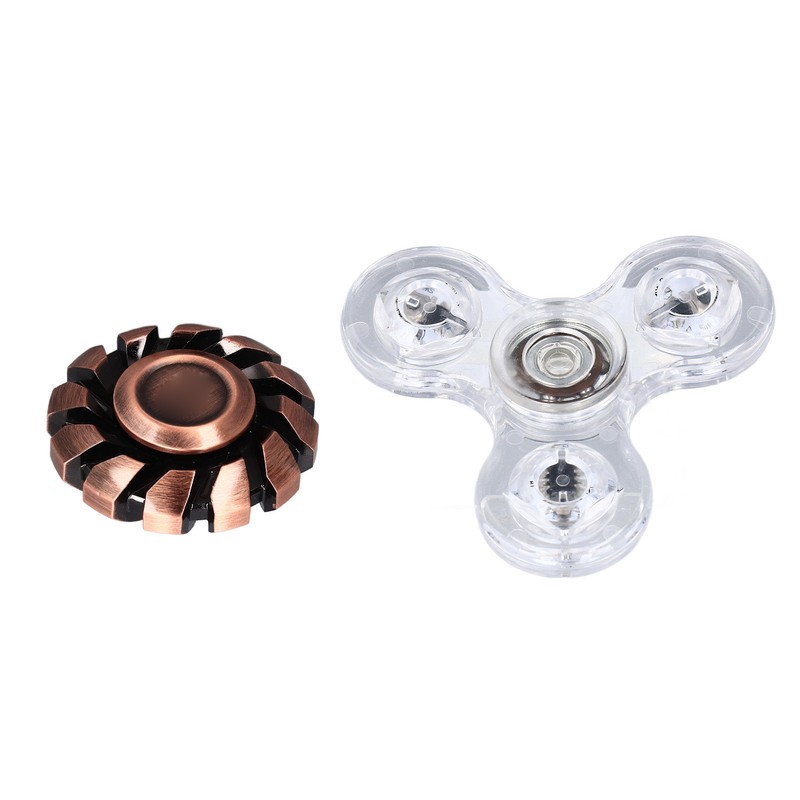 Luminous Fingertip Rotating Toy Stress Reduction and Anxiety Relief Cool