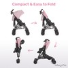 Dream On Me Twin Venture Umbrella Stroller in Pink