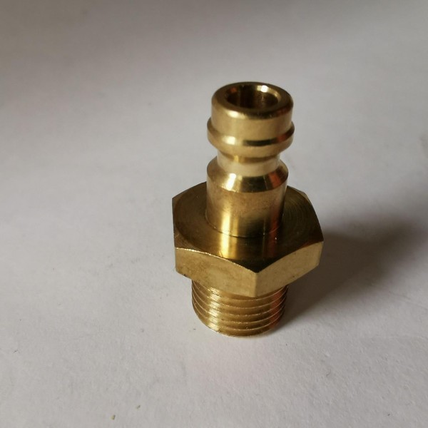 Quick Connection Nipple Male 1/4 Inch Left External Thread (1/4