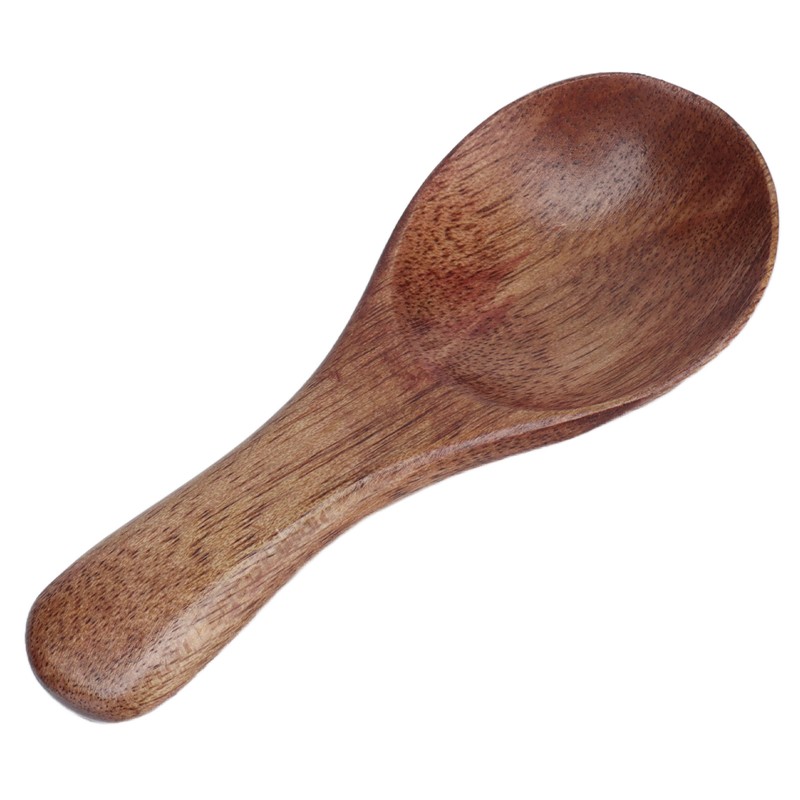 10pcs Small Wooden Spoons Cooking Condiments Spoons for Kitchen Seasoning