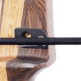 LOKHEIRA ARCHERY Archery Magnetic Arrow Rest with Adhesive for Recurve Bow Hunting Archery Right Hand，Hunting Shooting Targeting Accessory (Pack of 2)