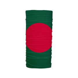 ScudoPro Bangladesh Flag Multifunctional UV Protection Headband Face Dust Mask Bandana