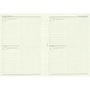 reimei藤井 Leonardo Refill A5 Free Days Schedule dar4280 Bulk [X