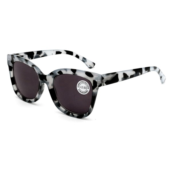 V.W.E. Women Large Oversized Reading Sunglasses – UV Protection Tinted