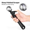 Stainless Steel Ice Cream Scoop, 1.3 tbsp, Ice Ball Scoop,