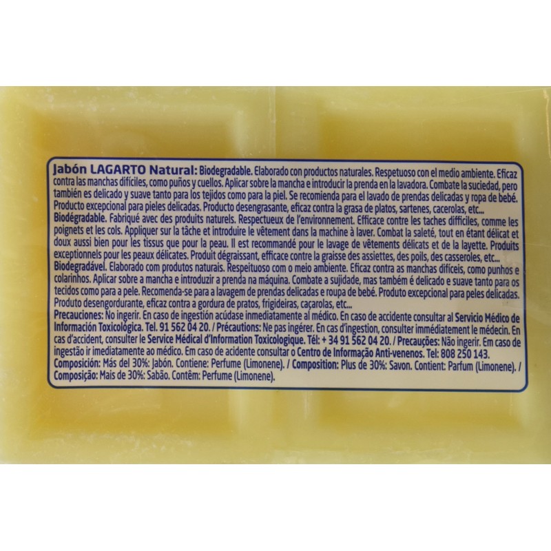 LAGARTO Lizard Soap, Composite, Multicolor, 3 X 9 X 13