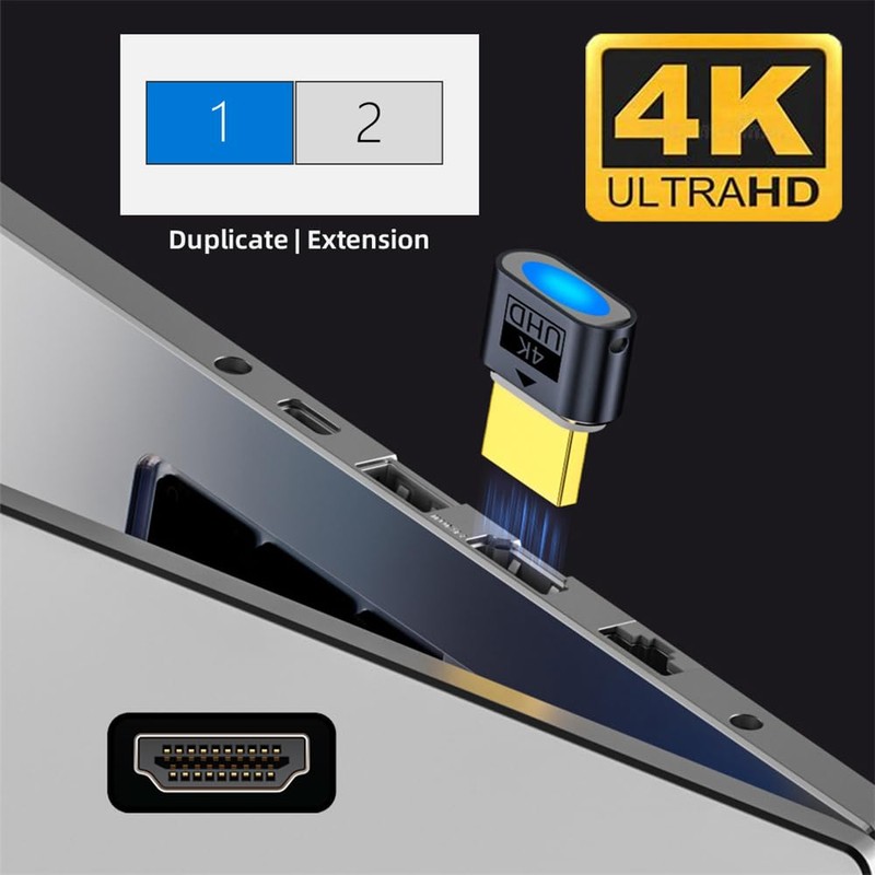 NFHK Virtual Display Adapter 4K HDMI 1.4 DDC EDID Dummy