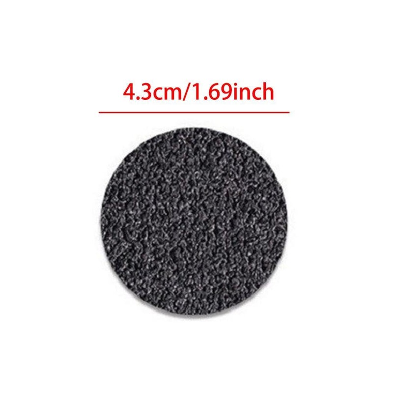 Milageto 120Pcs Replaceable Sand Paper Discs Sanding Pads Practical Feet