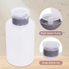 12oz Push Down Pump Dispenser Flip Top Cap Refillable Empty