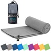 Fit-Flip Microfibre Towel Set, All Colours, 8 Sizes, Ultra Lightweight,