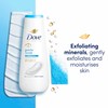 Dove Advanced Care Gentle Scrub Body Wash Exfoliating Minerals 225
