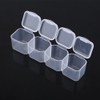 Monthly Pill Organizer,Clear Plastic 28 Slots Adjustable Oversized Pill Box