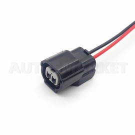 AUTOSMARKET For 2014-2019 Mazda 3 2-Way Front Turn Signal Light Connector Harness Plug