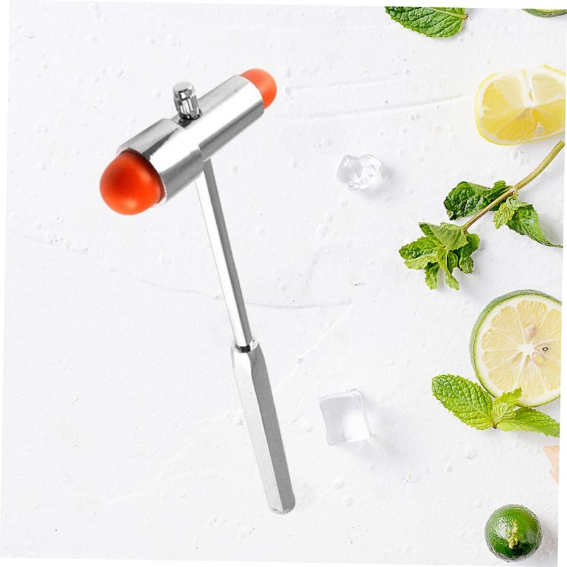 IWOWHERO Multifunctional T Shaped Reflex Hammer with and Brush Diagnosis