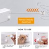 Retractable Clothesline-Clothes Line Retracting Indoor-Clothes Drying Line-Double Retractable Clothes Lines