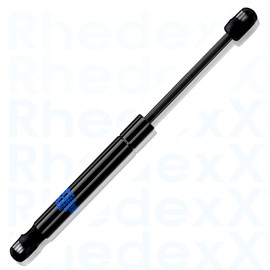 RhedexX® Gas Springs 1419EF 0350N Replacement for Stabilus Lift-O-Mat, Gas Strut with M8 Ball Pan Angle Pan Gas Pressure Damper Length 245 mm, Stroke 80 mm, Kraft-350N (350N - 1419EF)