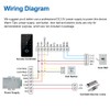 KurDunly RFID Biometric Fingerprint Access Control Keypad, Waterproof Touch Controller