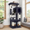 Globlazer Cat Tree Tower with Scratching Post for Indoor Cats,