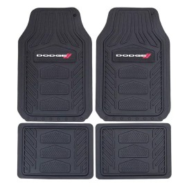 All Weather New 4pc Dodge Weatherpro Car Truck SUV Heavy Duty All Weather Rubber Floor Mats