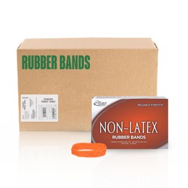 Alliance (37196) Latex-Free Orange Rubber Bands, Size 19 Inches, 0.16 x 3.5 Inches, APPROX. PCS. 1440 per Box