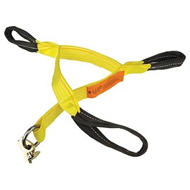 Cargo Trailer Driver Assist Safety Strap for Climbing On & Off Trailer, Triple Handle, 2” x 44”