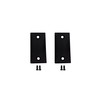 QCAA Stainless Steel Door Strike Filler Plate, 2-1/4" x 1-1/8",