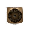 Vaguelly Set Brass Dice, Antique Dice, Metal Dice, Golden