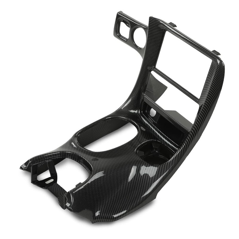 CHEDA Double Din Radio Center Dash Bezel Kit Carbon Fiber