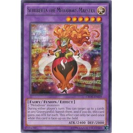 YU-GI-OH! - Schuberta The Melodious Maestra (CROS-EN039) - Crossed Souls - Unlimited Edition - Rare