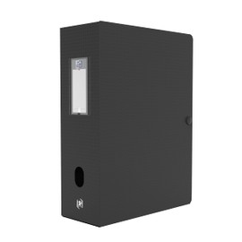 Oxford Memphis Archive Box 24 x 32 cm Spine 100 mm with Press Button Polypropylene Cover Assorted Colours
