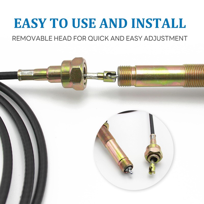 VCGTX06 6FT Vernier Adjustable Lock Cable, Heavy Duty Vernier Locking