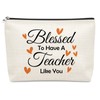 Sazuwu Teacher Gifts from Student Makeup Bag Teacher Appreciation Gifts